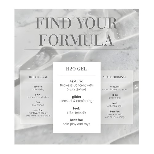 JO H2O Gel - Original Lubricant 4 oz