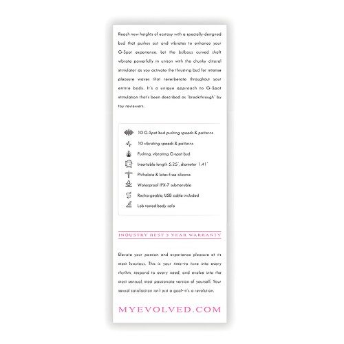 Evolved Push the Button - Pink