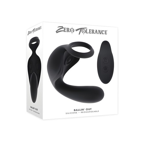 Juguete Prostático Zero Tolerance - Negro