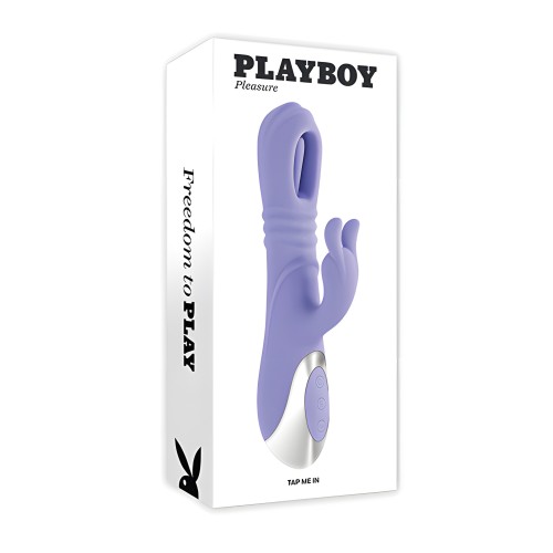 Playboy Pleasure Tap Me In Vibrator - Lilac