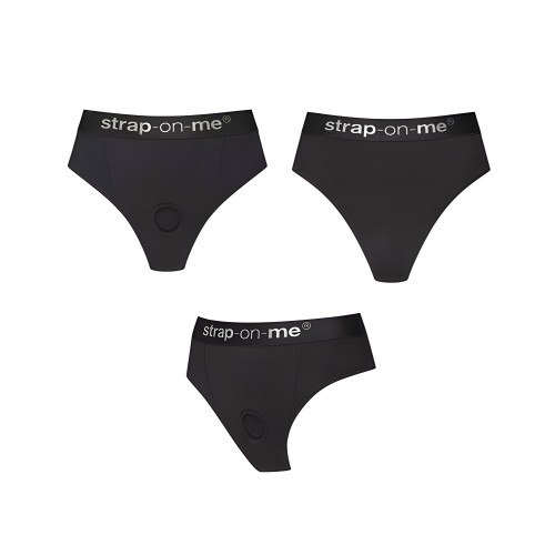 Strap On Me Idole Lingerie Harness - Black LG