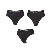 Strap On Me Idole Lingerie Harness - Black LG