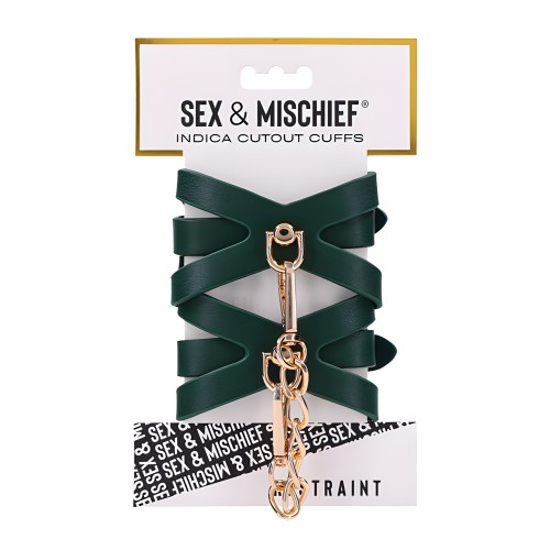 Sex & Mischief Indica Cutout Cuffs