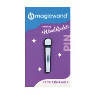 Wood Rocket Magic Wand Rechargeable Pin