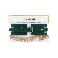Collar y Correa Indica Cutout de Sex & Mischief