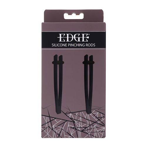 Edge Silicone Pinching Rods - Black