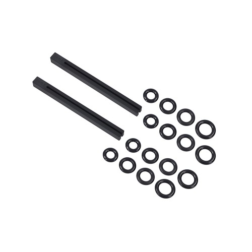 Edge Silicone Pinching Rods - Black
