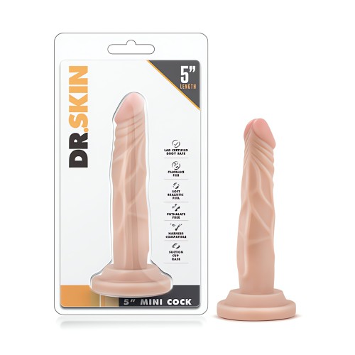 Blush Dr. Skin 5" Mini Pene