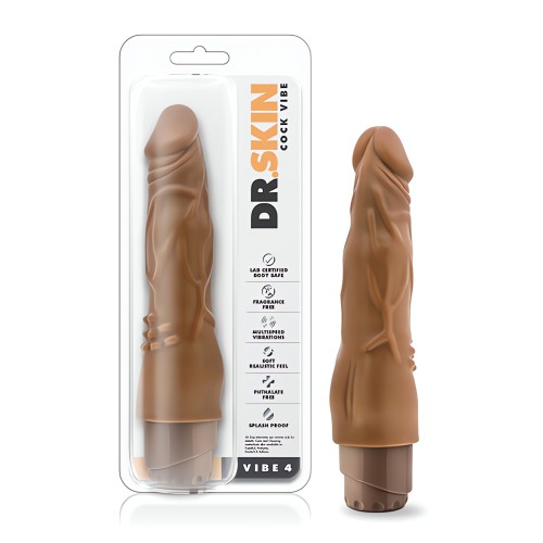 Blush Dr. Skin Cock Vibe - Mocha
