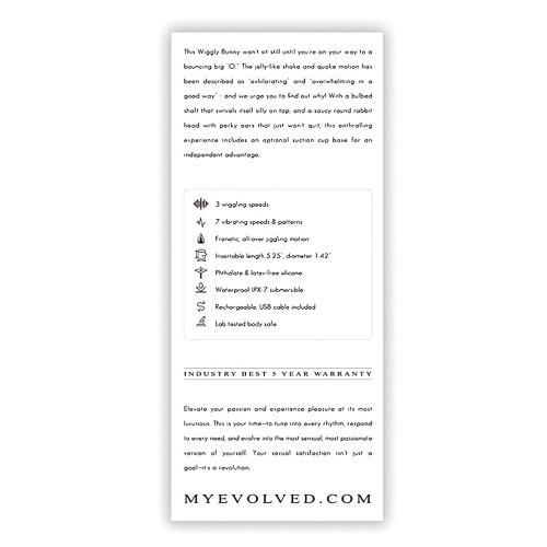 Evolved Wiggly Bunny - Púrpura