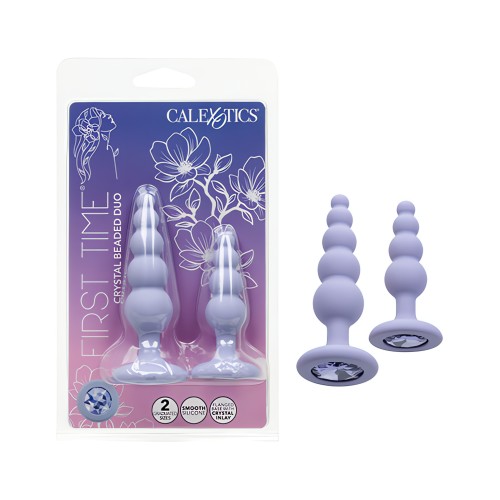 First Time Crystal Beaded Duo