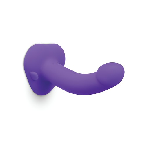 b-Vibe Kit Strap-On Vibrante Curvo