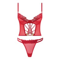 Bustier Ashley Alexiss - Rojo 1X/2X