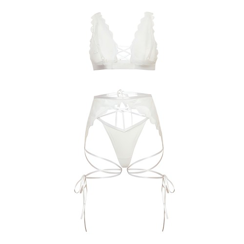 Conjunto de Encaje Naya - Blanco