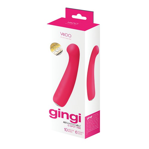 VeDO Gingi G-Spot Recargable - Rosa