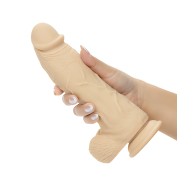 Silicone Recargable Studs de Gran Energía Sexual - Marfil