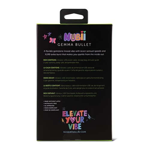 Nu Sensuelle Gemma Nubii Turbo Bullet - Coral