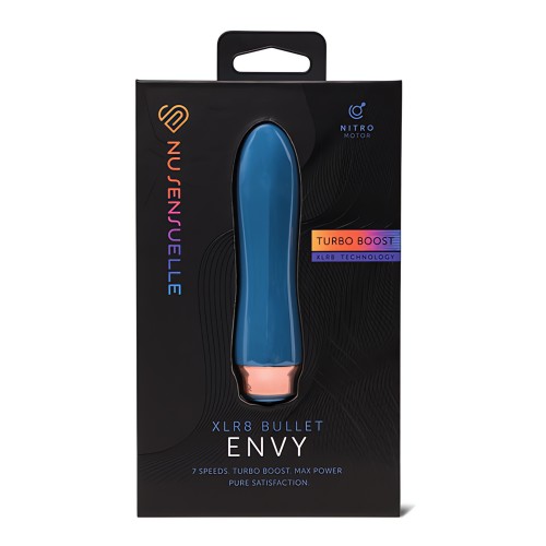 Nu Sensuelle Envy XLR8 Bullet w/Nitro Motor - Deep Turquoise