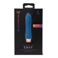 Nu Sensuelle Envy XLR8 Bullet con Motor Nitro - Turquesa Profundo