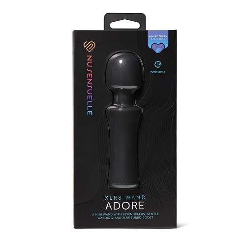 Nu Sensuelle Adore XRL8 Wand con Calor - Negro