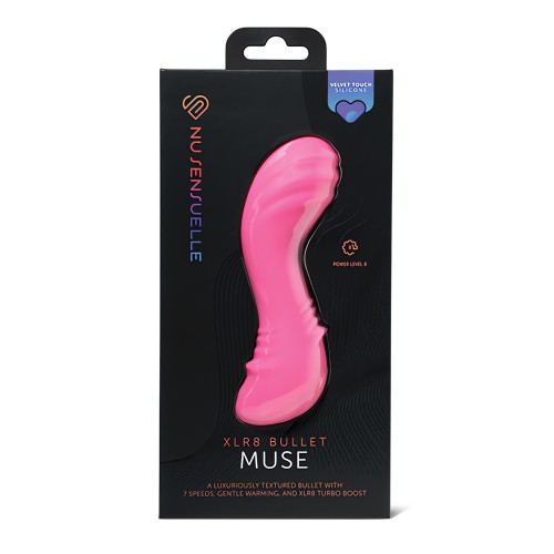 Nu Sensuelle Muse XLR8 Bullet w/Heat - Pink