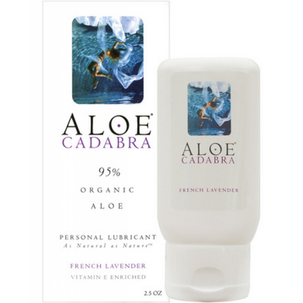 Aloe Cadabra Organic Lube Lavender 2.5 oz