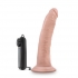 Dr. Dave 7 inches Vibrating Penis, Suction Cup Beige