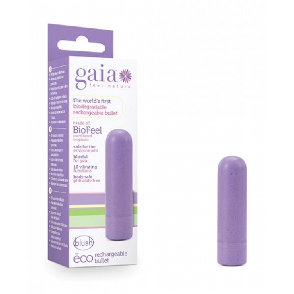 Gaia Eco Bullet Lilac Rechargeable