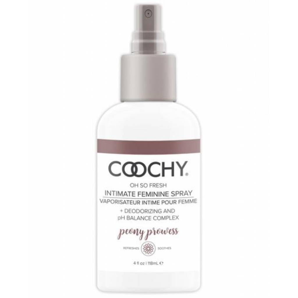 Coochy Intimate Feminine Spray Peony Prowess 4 fluid ounces