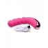 Gossip Silicone Beaded G-spot Rechargeable Vibrator Magenta