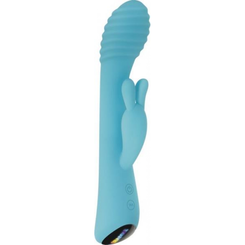 Aqua Bunny Blue Soft Rabbit Vibrator