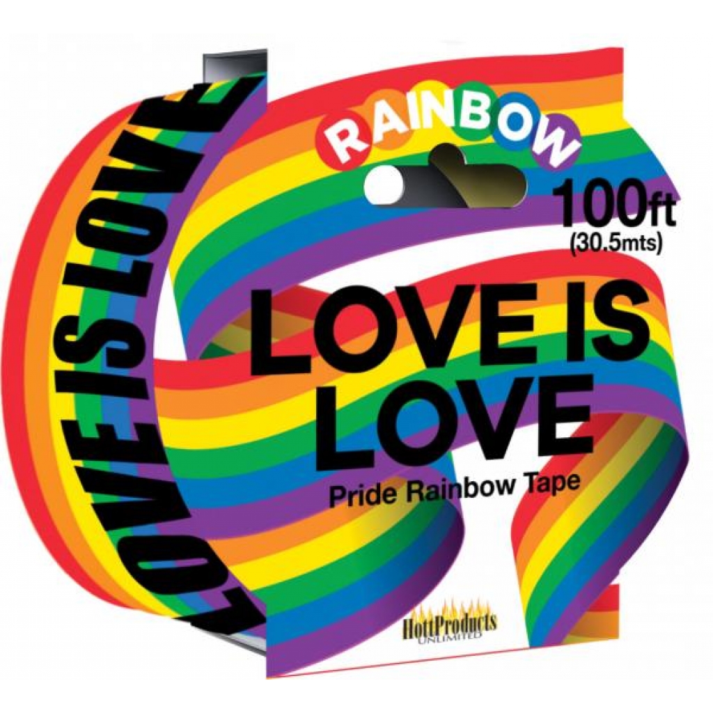 Love Is Love Rainbow Caution Tape