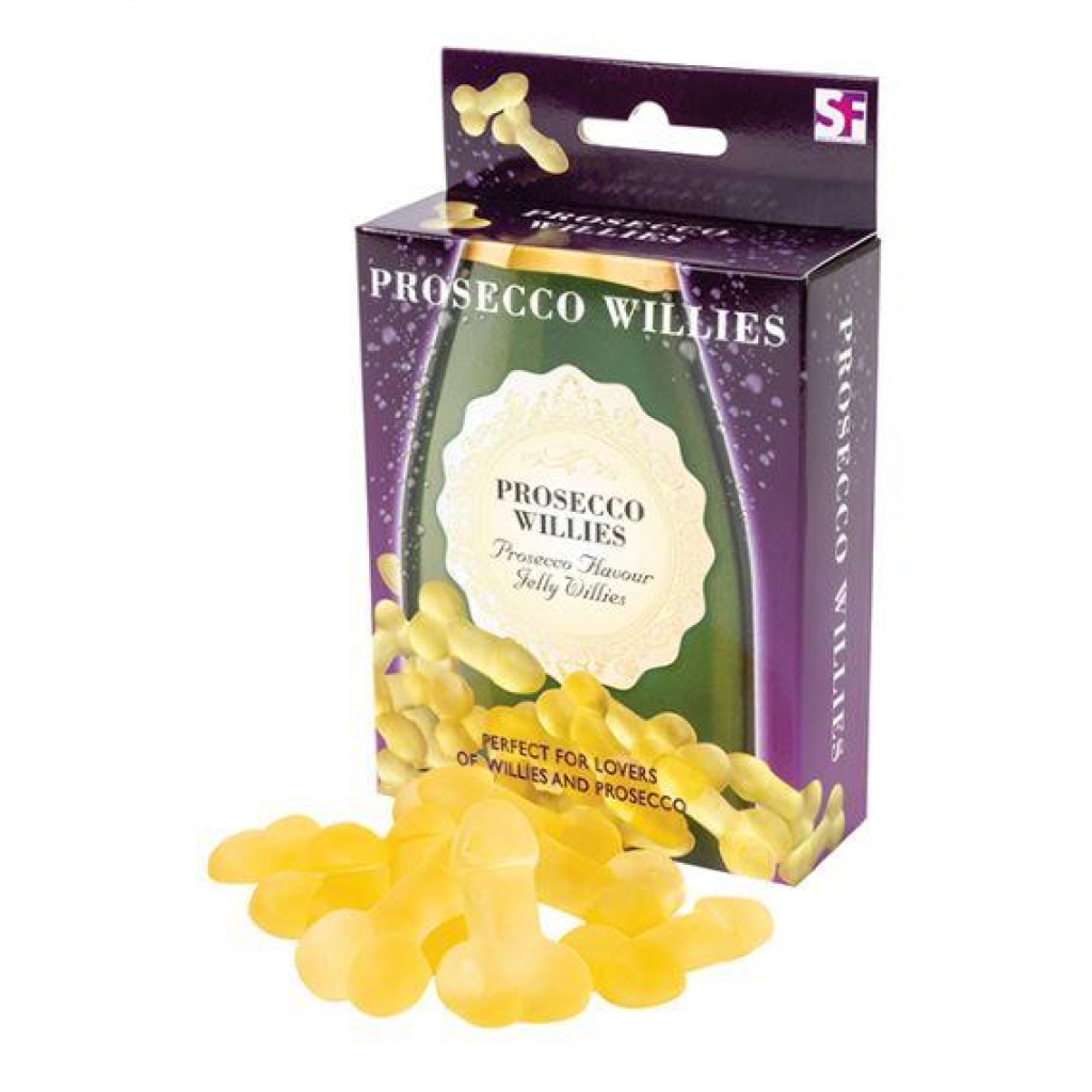 Prosecco Willies Penis Shaped Gummies Champagne Flavor