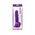Colours Pleasures Thick 5 inches Dildo Purple