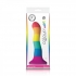 Colours Pride Edition 6 inches Wave Dildo Rainbow