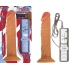 All American Whopper 7 inches Vibrating Dildo Beige