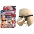 All American Whoppers 8 inches Dong & Universal Harness Beige