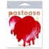 Pastease Faux Latex Red Melty Hearts