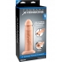 8 Inches Silicone Hollow Extension Beige
