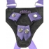 Dillio 7 inches Strap On Suspender Harness Set Purple