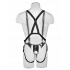 King Penis 12 inches Hollow Strap On Suspender Beige