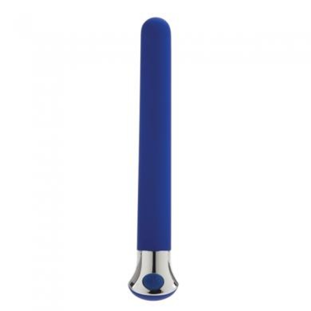 Risque 10 Function Slim Blue Vibrator