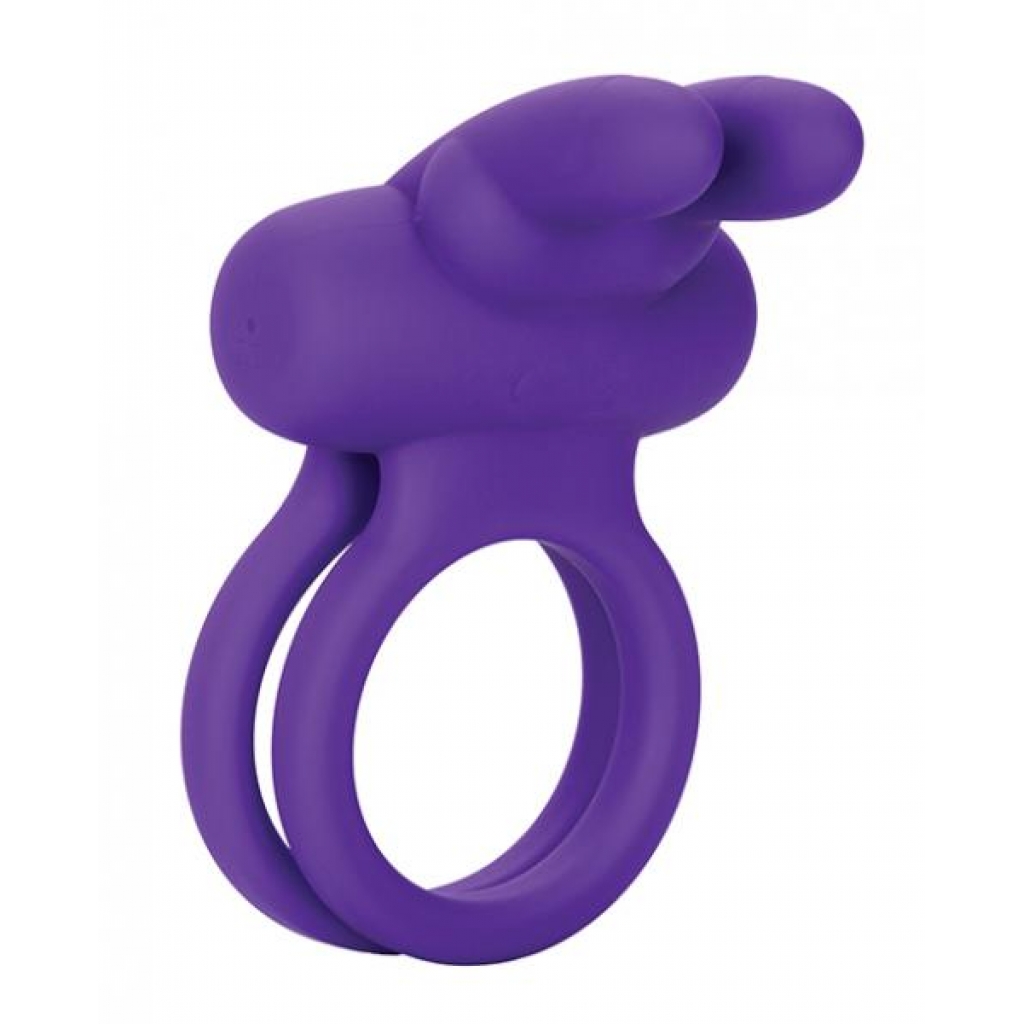 Rockin Rabbit Enhancer Vibrating Penis Ring Purple