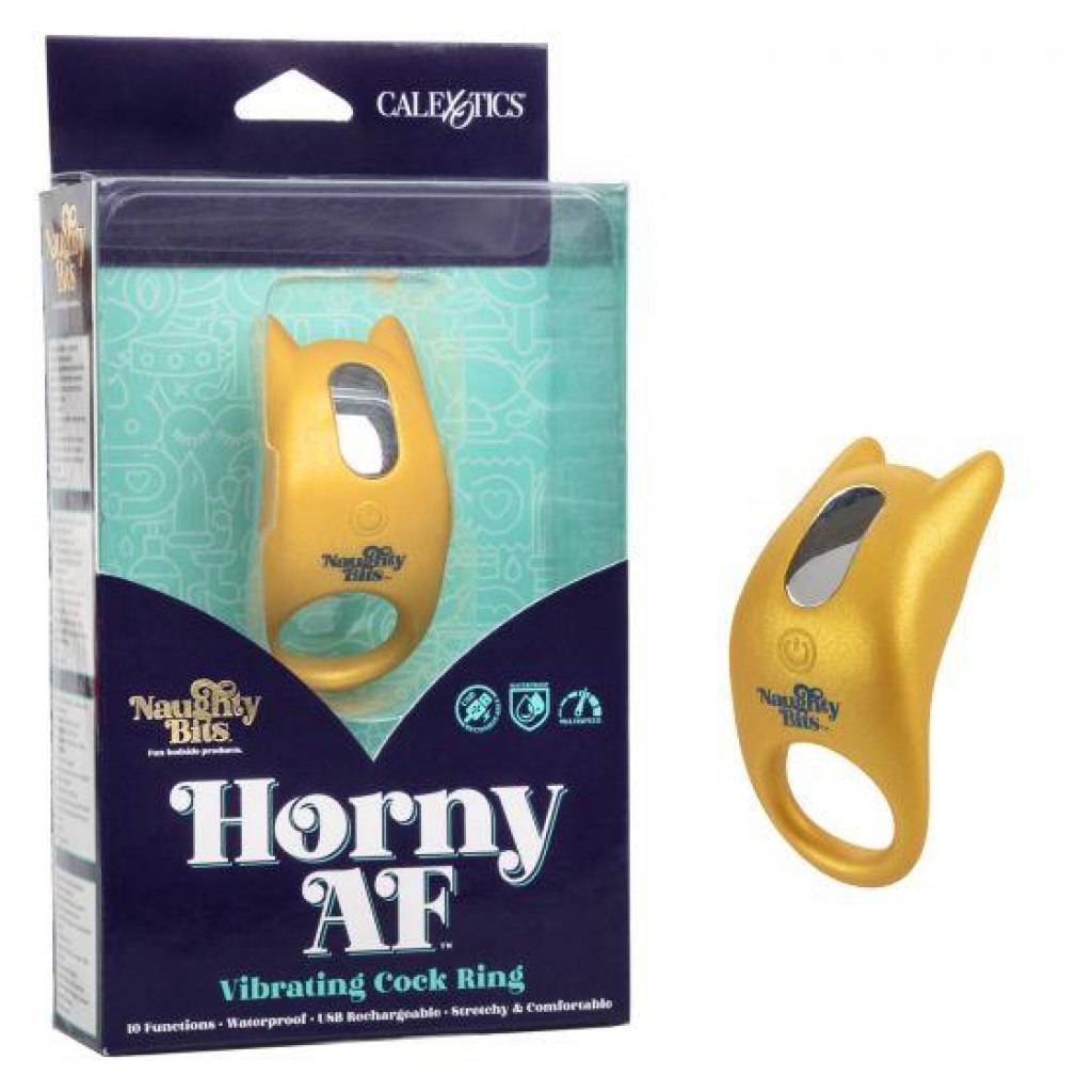 Naughty Bits Horny Af Vibrating Penis Ring