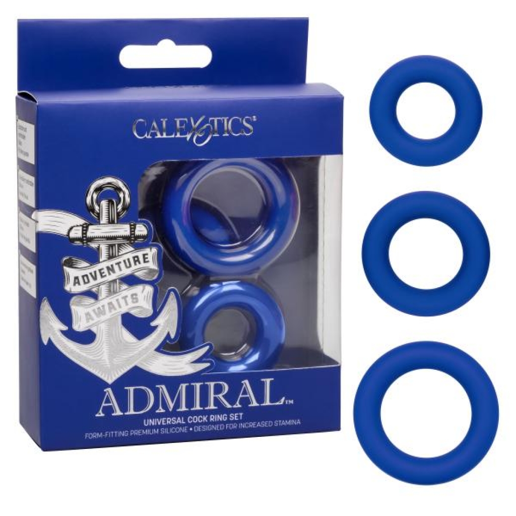 Admiral Universal Penis Ring Set