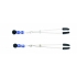 Blue Beaded Nipple Clamps With Tweezer Tip Blue