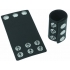 Ball Stretcher With Snaps 3 Inch - Black