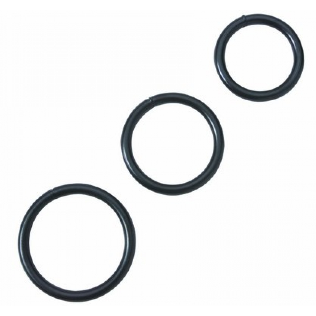 Black Steel O-Ring Set