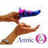 Annie-O Vixskin Galaxy Vibrating Dildo