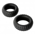 Cloud 9 Pro Rings Liquid Silicone Tires 2 Pack Black
